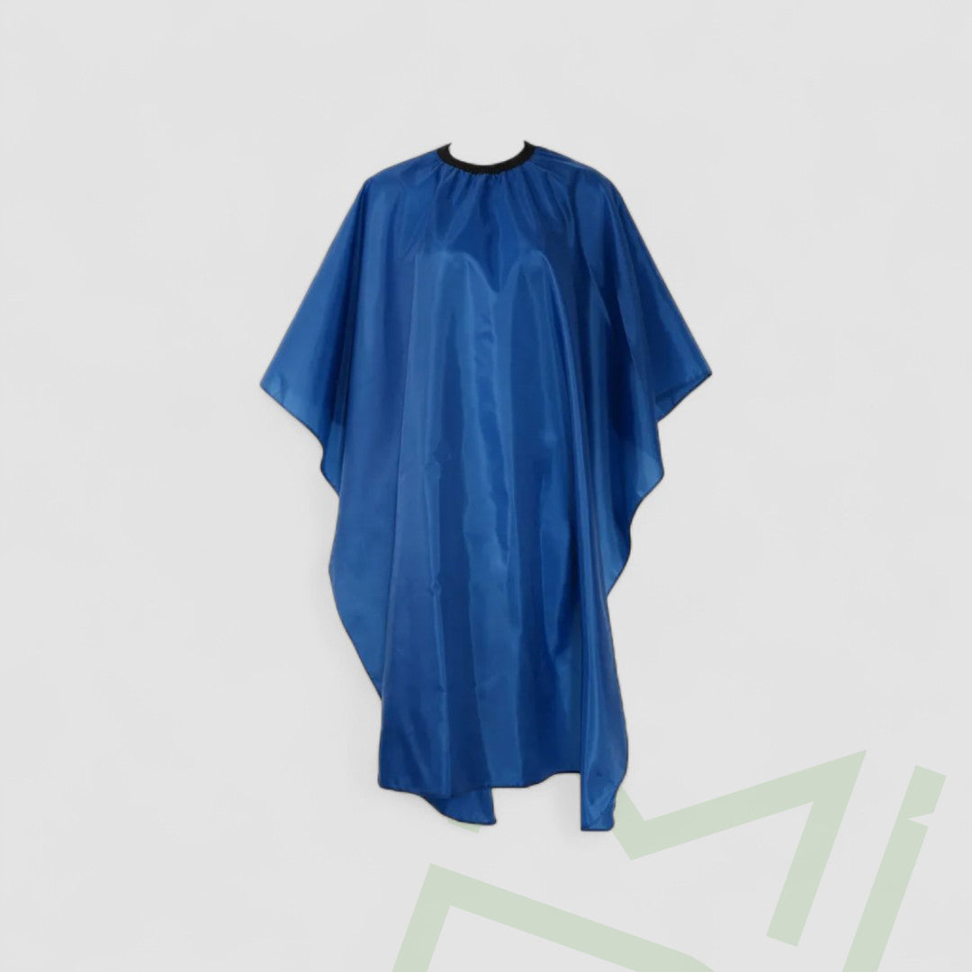Blue Hair Cutting Cape for Barbers & Stylists - MDI Salon Equipment