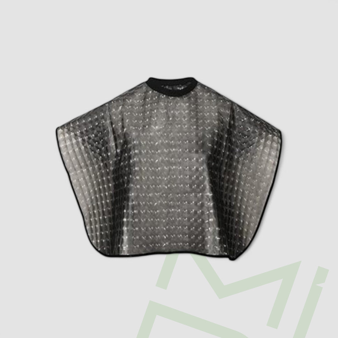 Kids’ Translucent Haircutting Cape Water-Resistant Design - MDI Salon Equipment