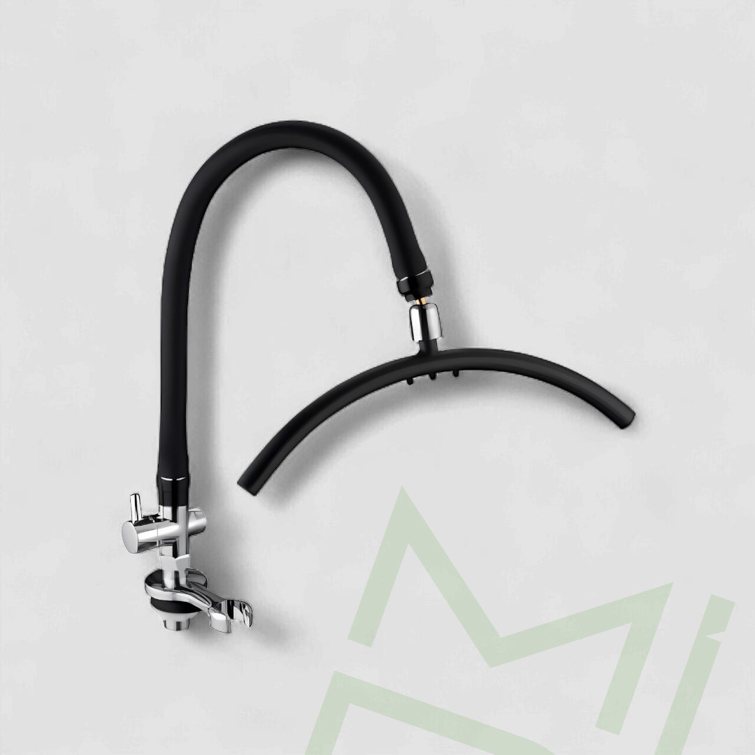 MDI Salon Equipment - Head Therapy Faucet Kit-Crescent Nozzle