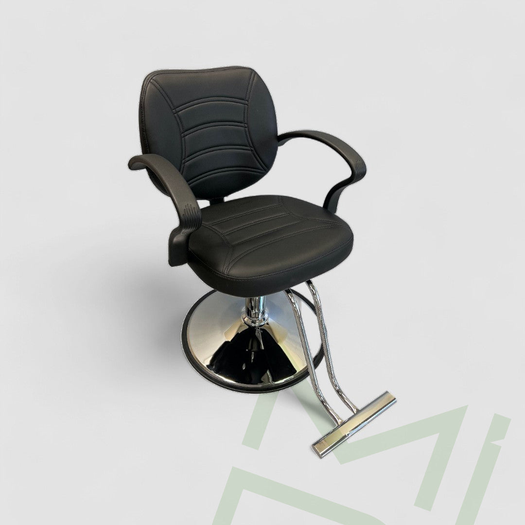 Tasha Deluxe Black Salon Styling Chair - MDI Salon Equipment