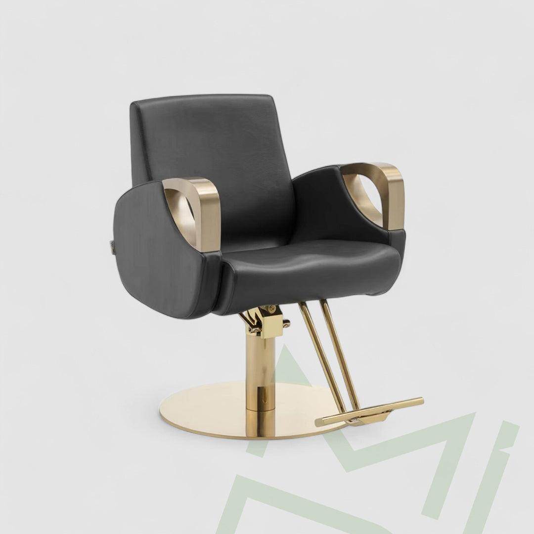 Collins Luxury Gold Salon Styling Chair Salon Styling Chair
