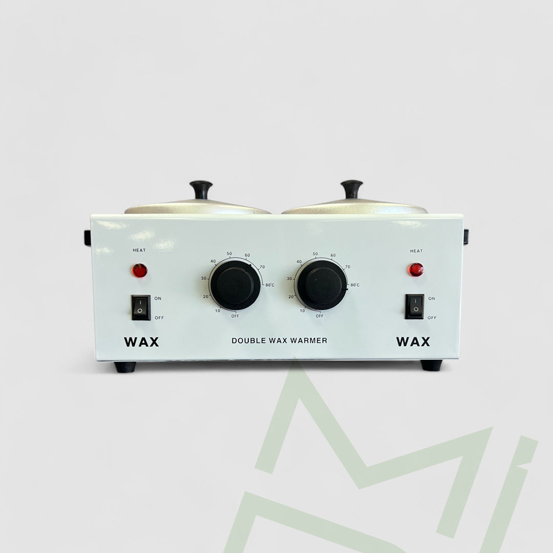 DualPot White Wax Warmer Beauty Salon Equipment Beauty Salon Equipment
