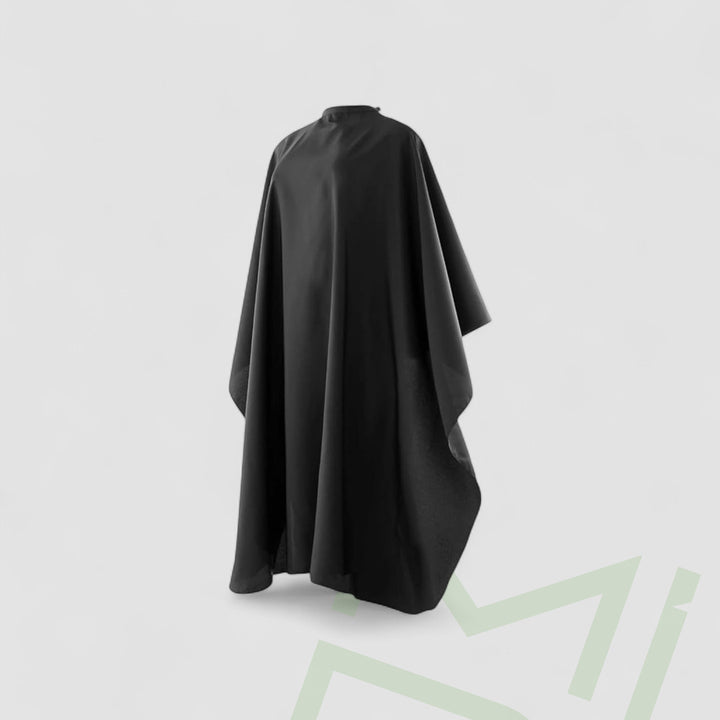 Black Hair Cutting Cape for Barbers & Stylists - MDI Salon Equipment