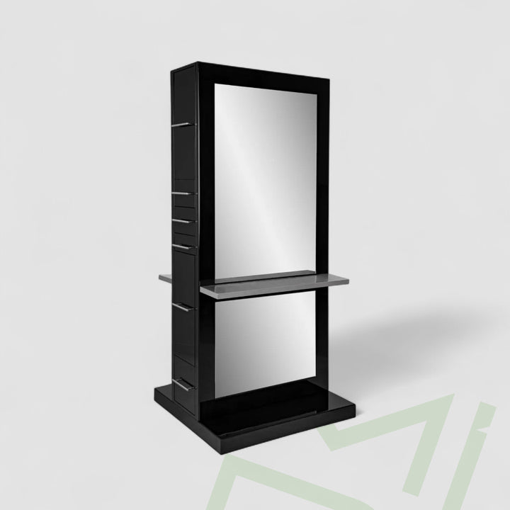 Double-Sided Styling Station in Matte Black Styling Station