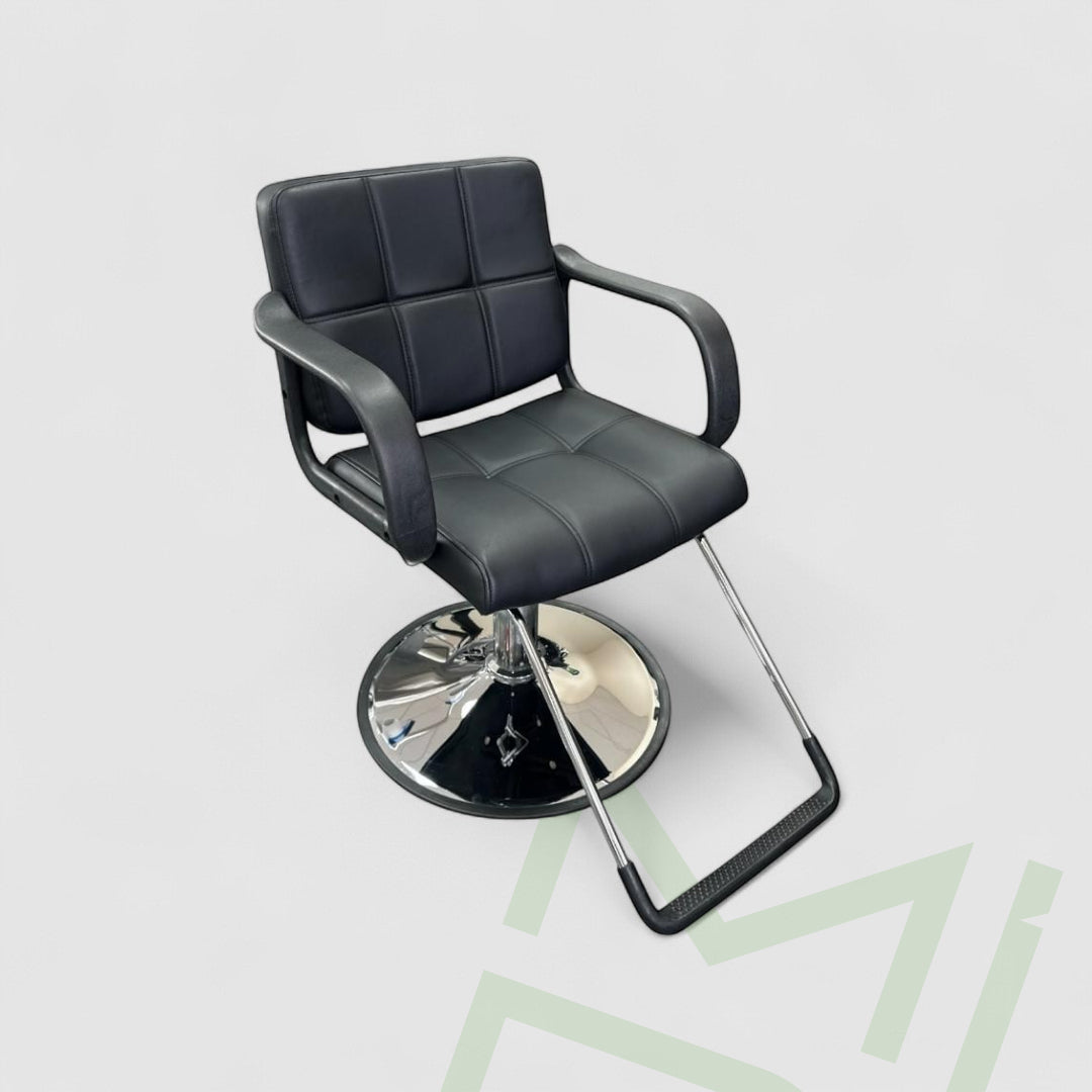 Kizzy Deluxe Black Salon Styling Chair Salon Styling Chair