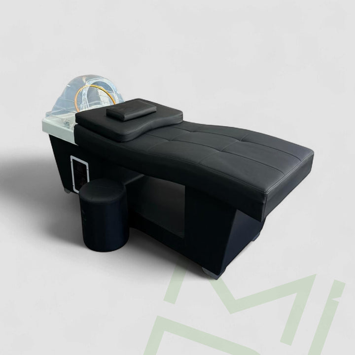 Gio White Multifunctional Japanese Style Hair Spa and Shampoo Massage Chair