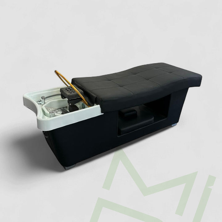 Gio White Multifunctional Japanese Style Hair Spa and Shampoo Massage Chair