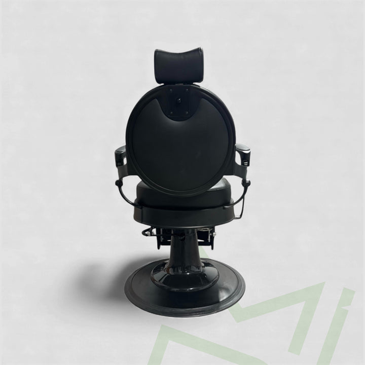 Viola Matte Black Barber Chair