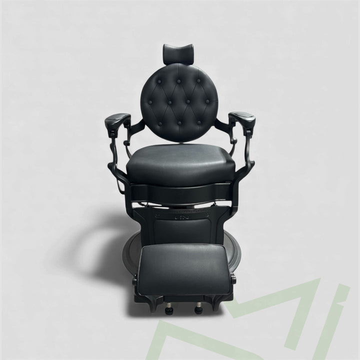 Viola Matte Black Barber Chair