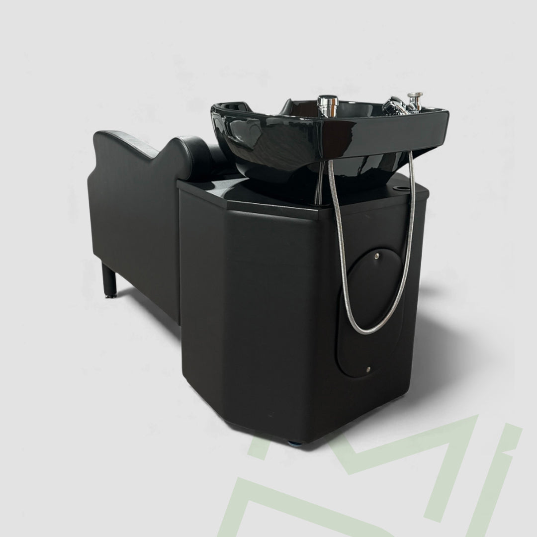 Lumina Black Shampoo System (Ottoman Included)