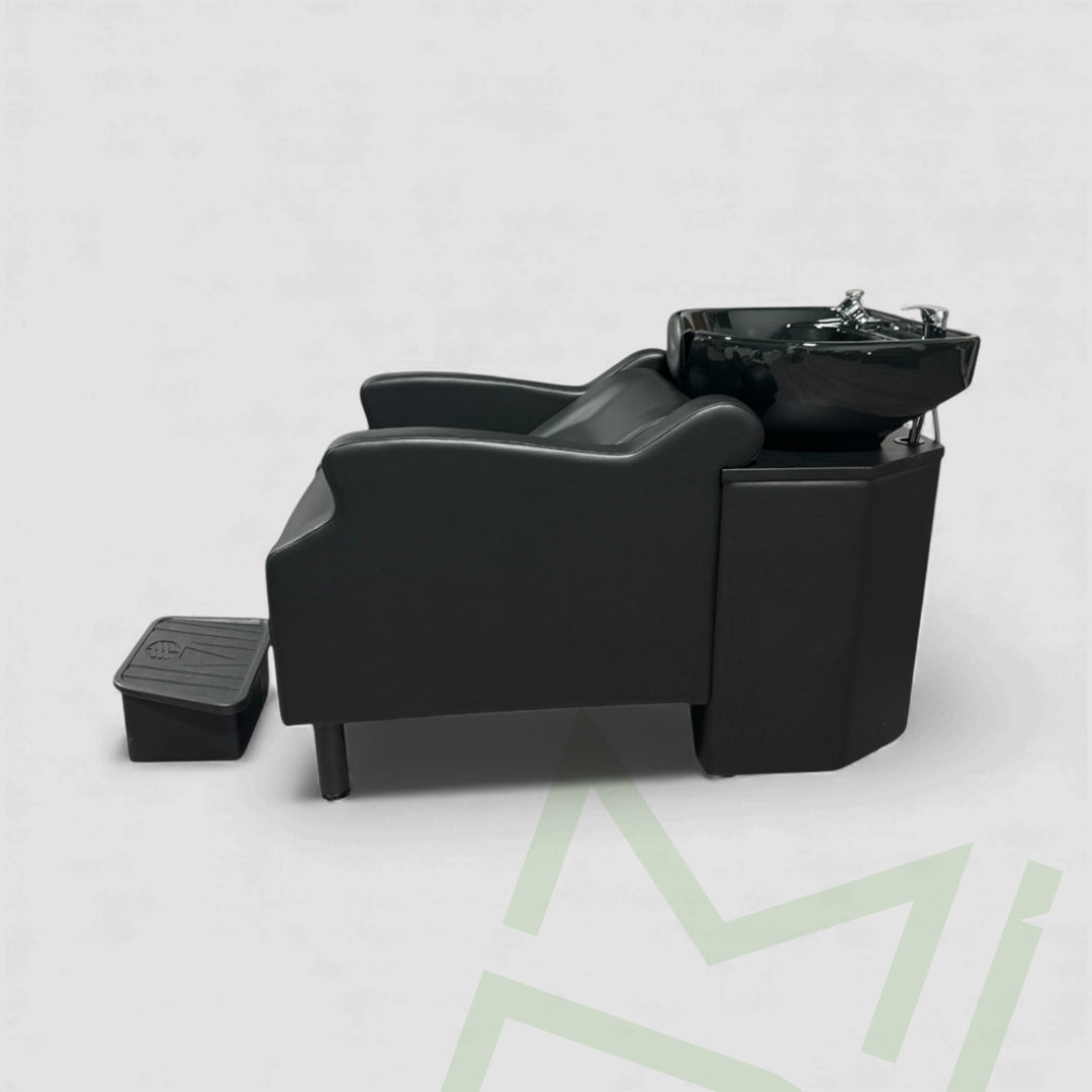 Lumina Black Shampoo System (Ottoman Included)