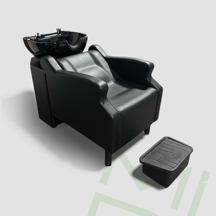 Lumina Black Shampoo System (Ottoman Included)