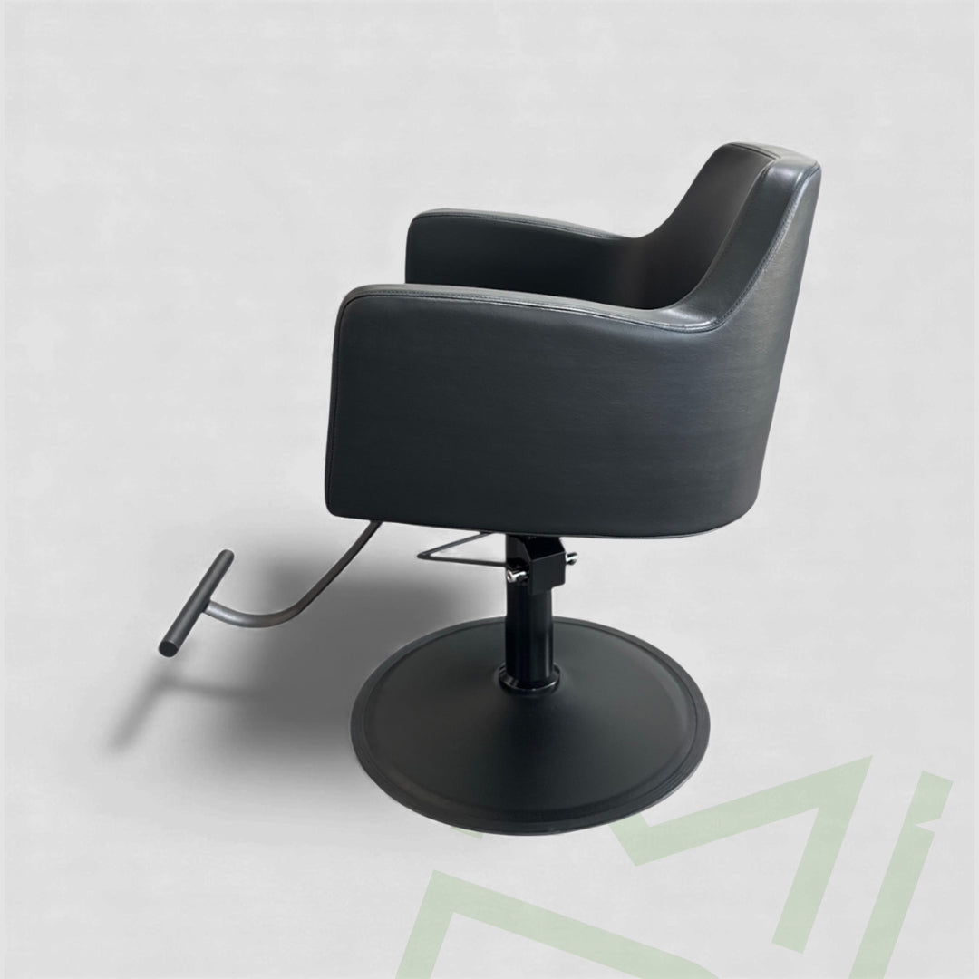 Halo Black Salon Styling Chair