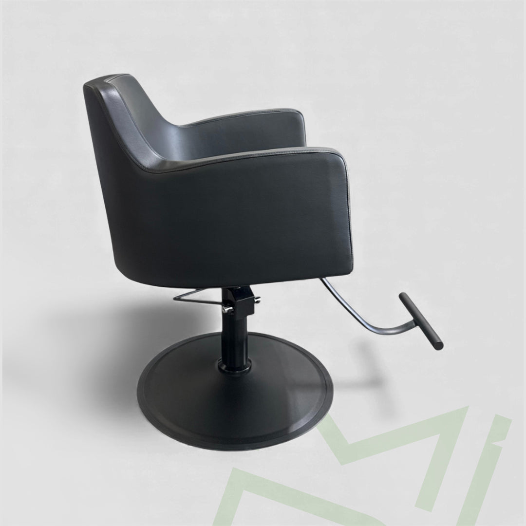 Halo Black Salon Styling Chair