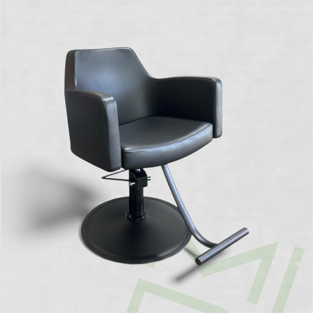 Halo Black Salon Styling Chair - MDI Salon Equipment