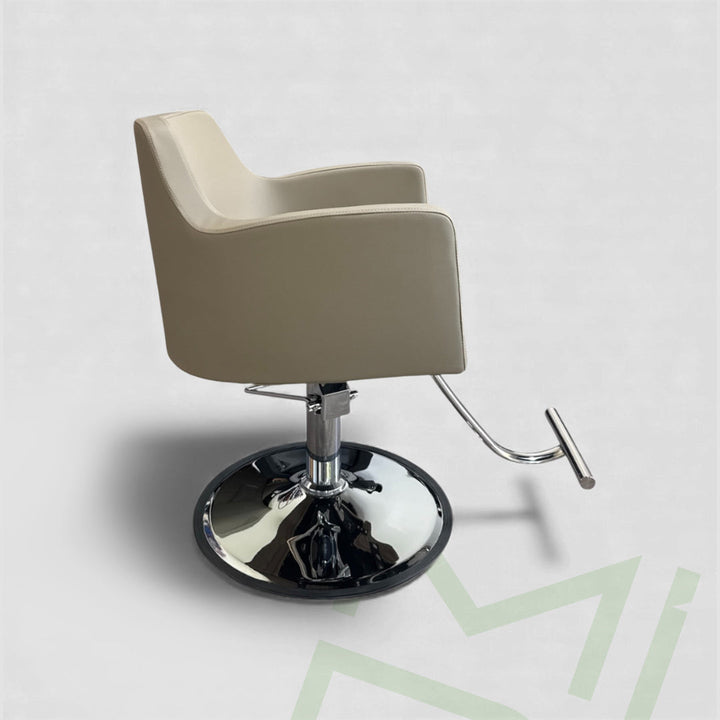 Saddle Halo styling chair upholstery detail