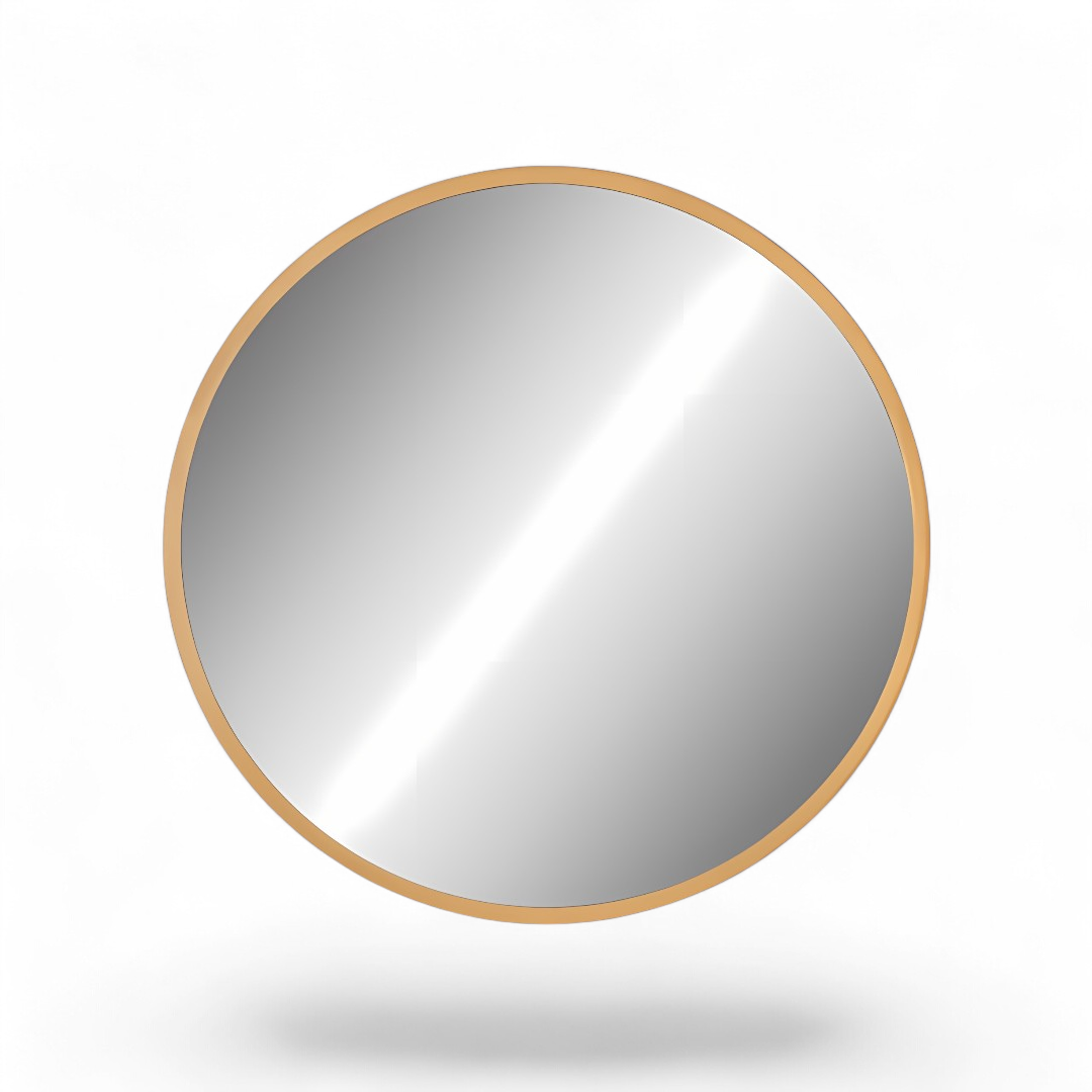 Sleek-Rounded Salon Mirror - MDI Salon Equipment