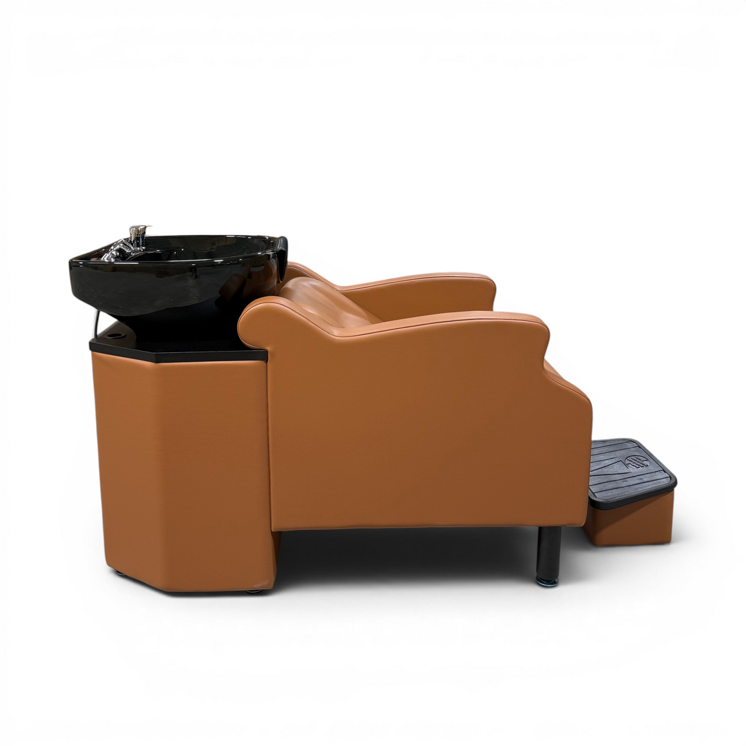 Lumina Shampoo System (Ottoman Included) - MDI Salon Equipment