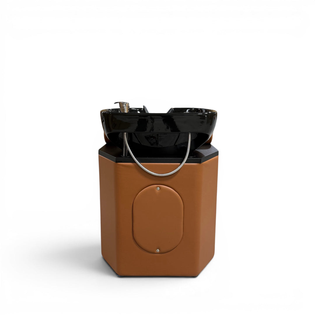 Lumina Shampoo System (Ottoman Included) - MDI Salon Equipment
