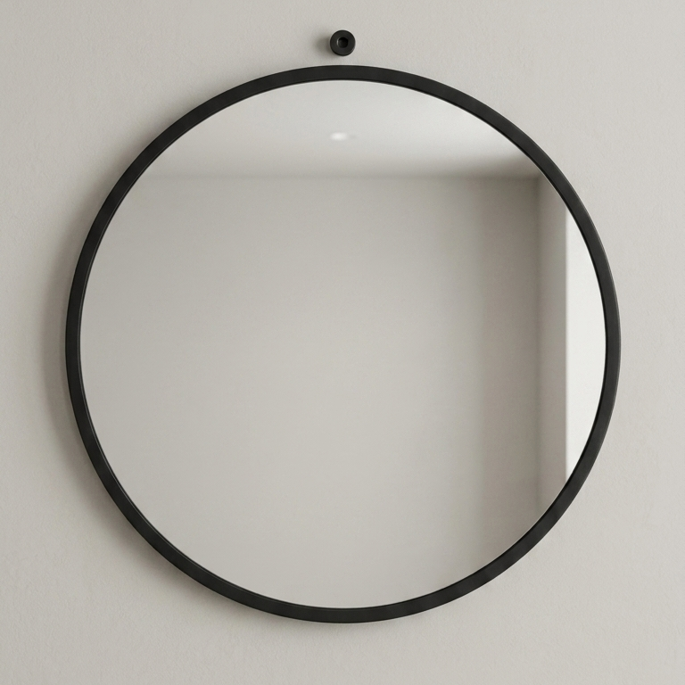 Sleek-Rounded Salon Mirror - MDI Salon Equipment