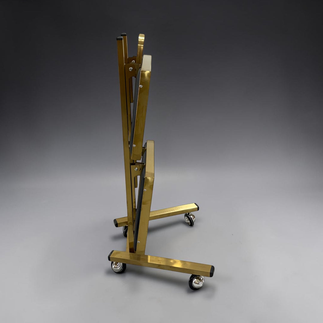 Salon Trolley Cart  Nawal Silver - MDI Salon Equipment