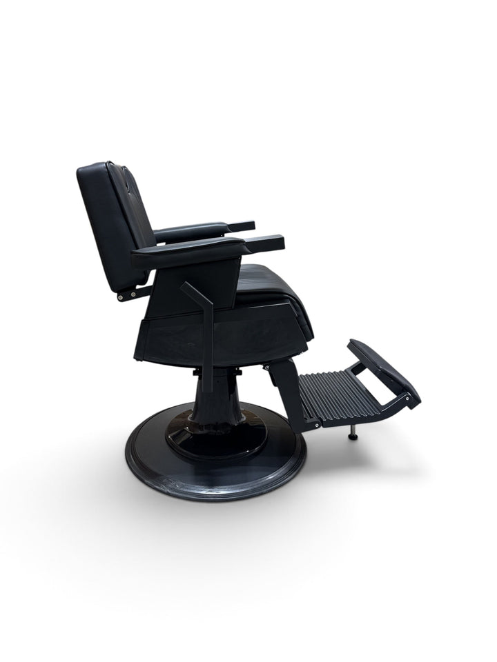 Impero Luxury Black  Barber Chair - MDI Salon Equipment