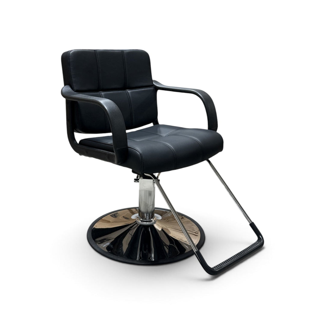 Kizzy Deluxe Black Salon Styling Chair - MDI Salon Equipment