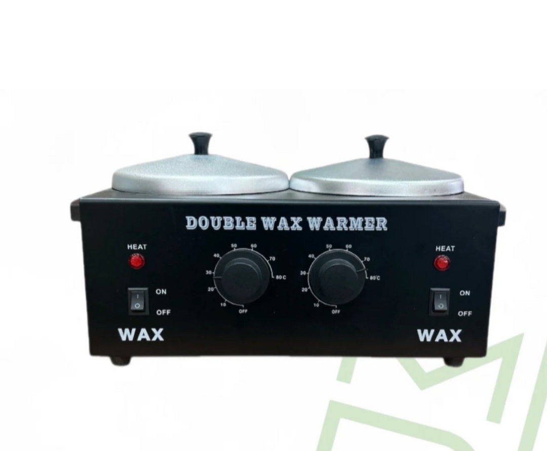 Dual-Pot Black Wax Warmer Beauty Salon Equipment - MDI Salon Equipment