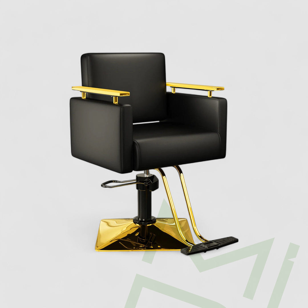 Saturn Gold Deluxe Salon Styling Chair