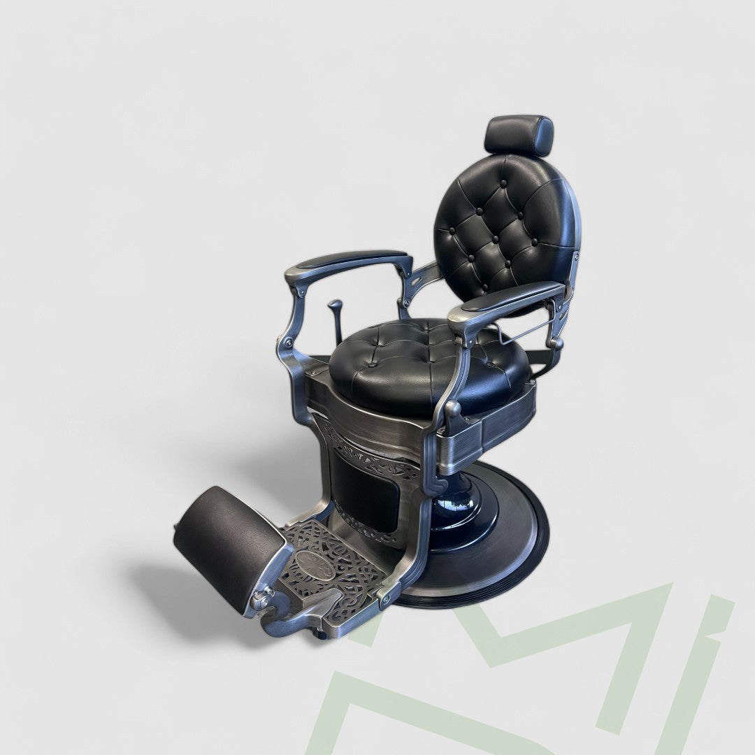 King Black  Barber Chair