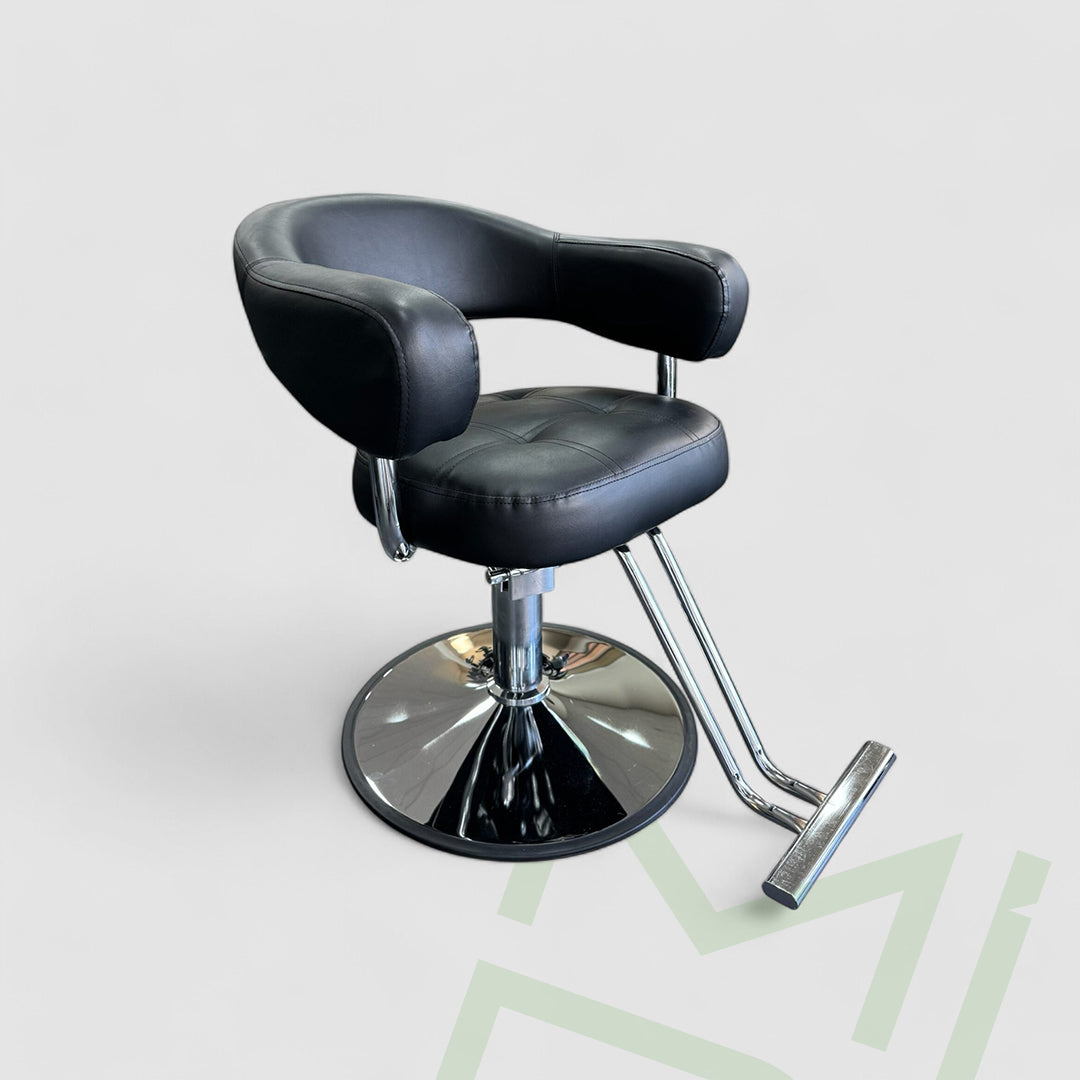 Camella Deluxe Black Salon Styling Chair