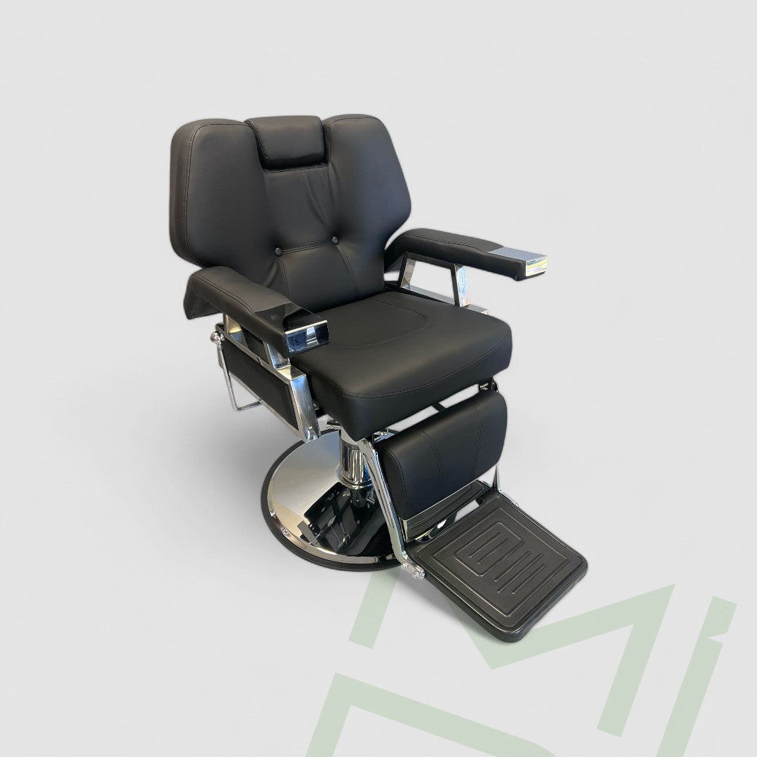 Sirus Black Luxury Barber Chair