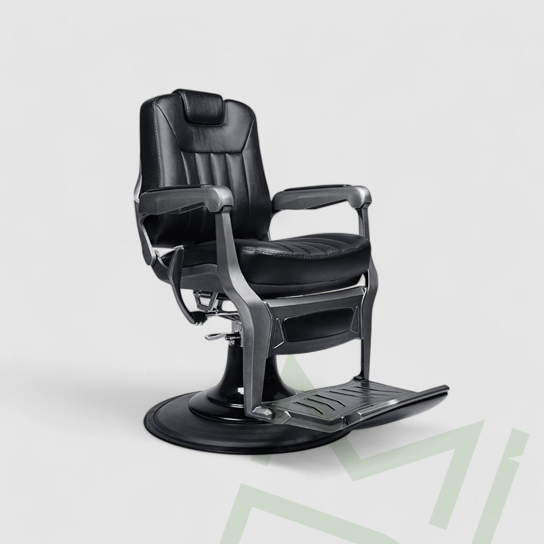 Benjamin Luxurious Black Barber Chair