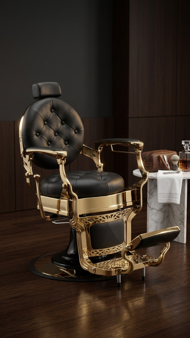 King Comfort Barber Chair - MDI Salon Equipment