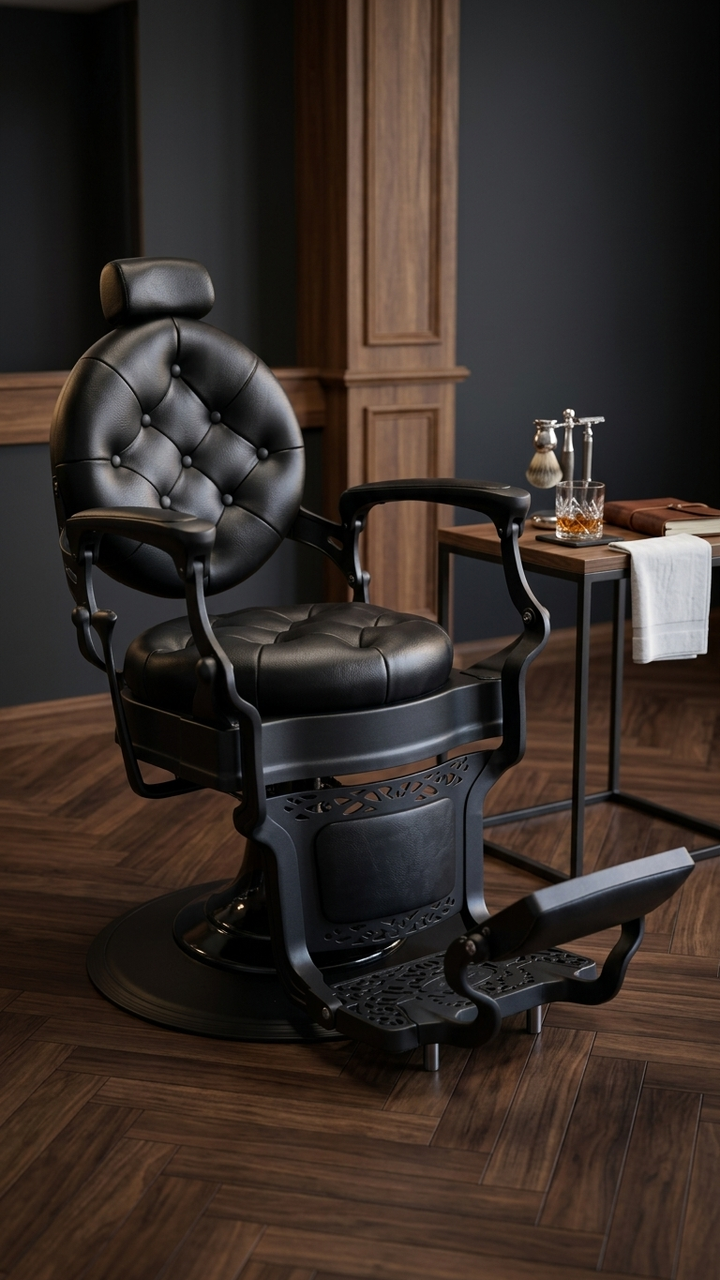 King Comfort Barber Chair - MDI Salon Equipment