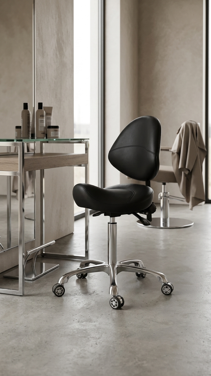 Reeda Luxury Salon Stool